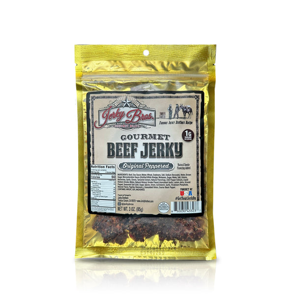 ORIGINAL PEPPERED BRISKET JERKY (1G SUGAR)