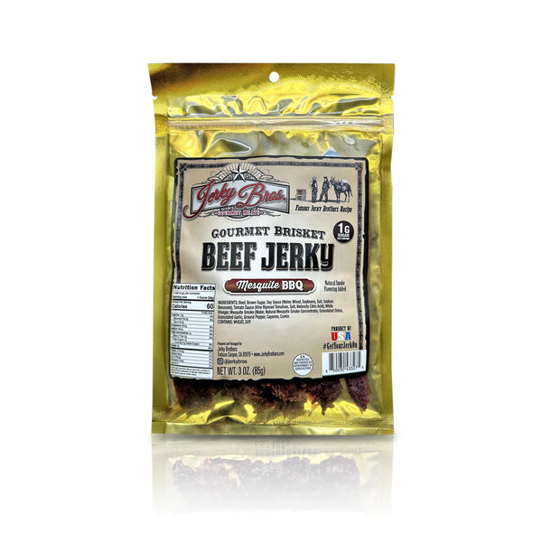 Mesquite BBQ Brisket Beef Jerky (Low Sugar)