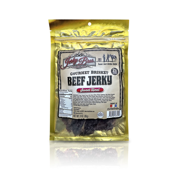 Sweet Heat Brisket Beef Jerky (Low Sugar)