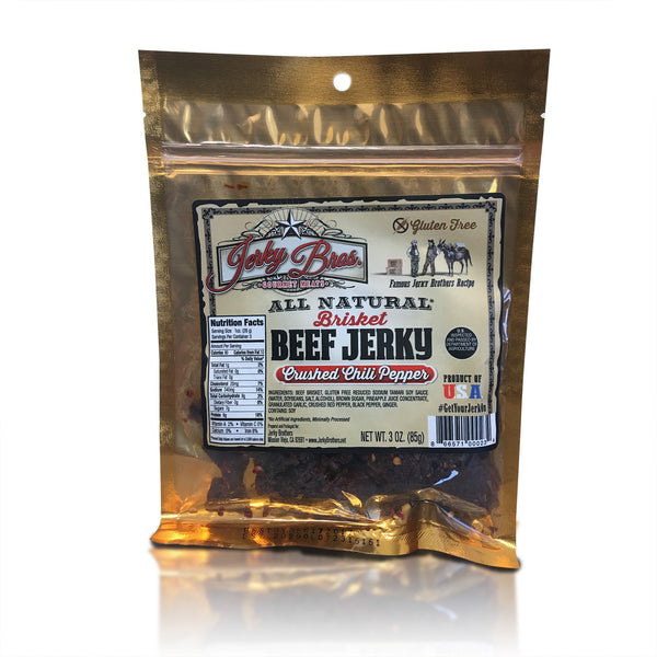 Crushed Chili Pepper Brisket Beef Jerky